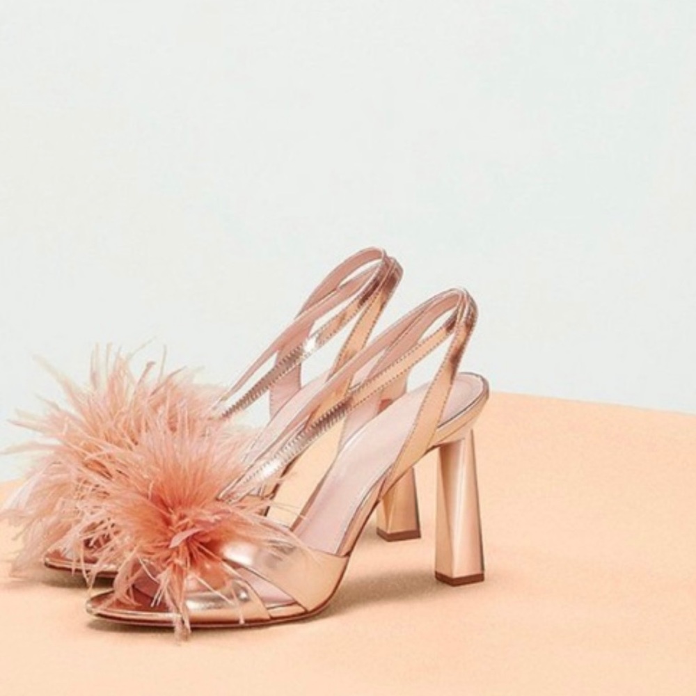 AD & Daughter Brockwayy metallic heeled sandal